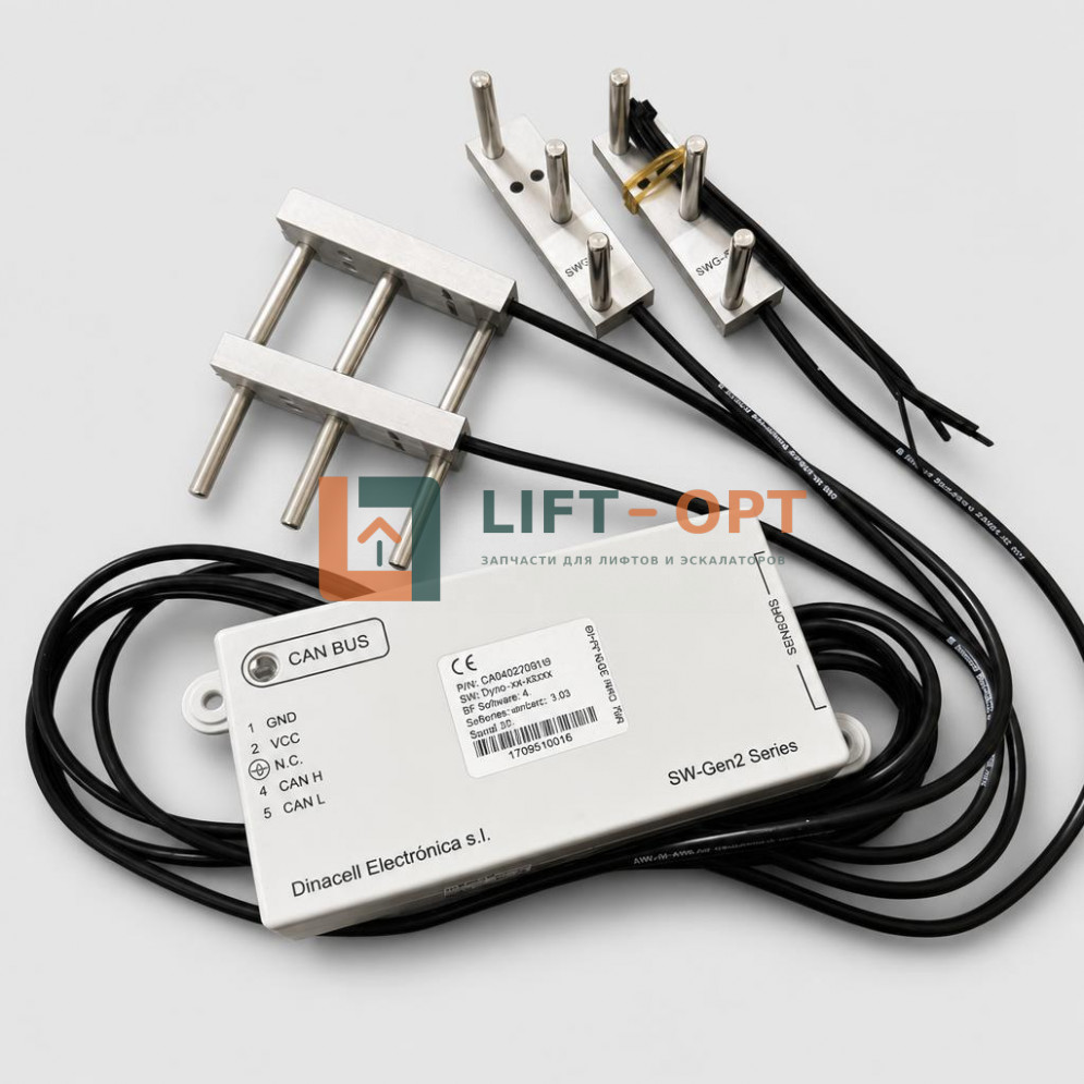 Грузовзвешивающее устройство на 4 ремня (4 belts, 34-43kN) DAA24270R19 Otis